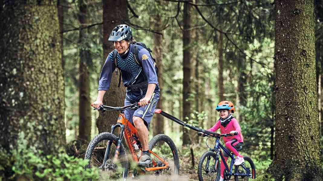 The uphill problem: biking with the kids