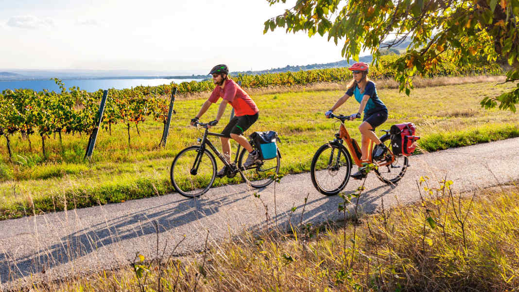Pleasure cycling in Burgenland