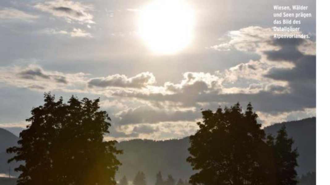 Round trip through the gently rolling hills of the Ostallgäu