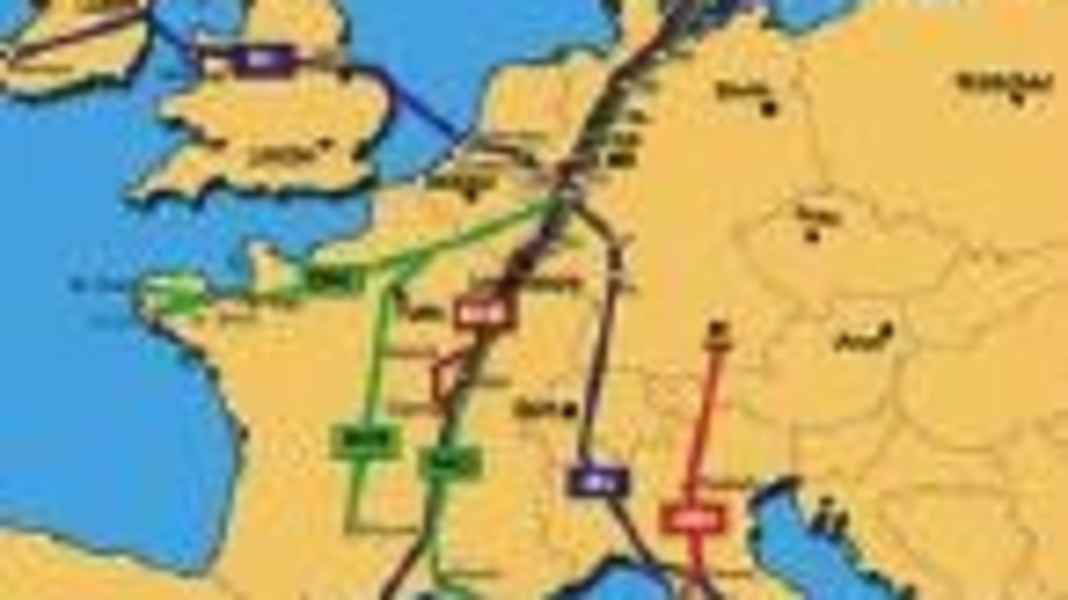 In ganz Europa zu- und aussteigen