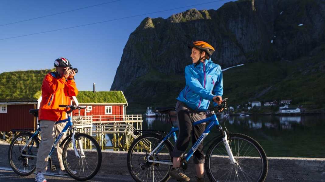 Island hopping by bike on the Lofoten Highway