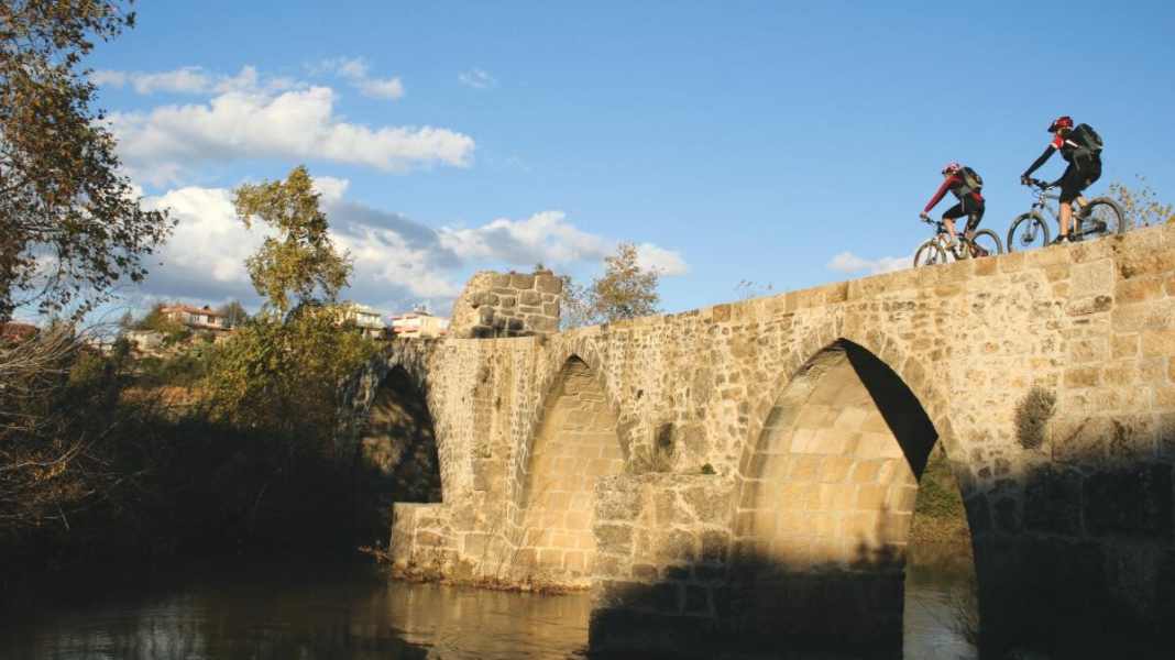 Fahrradroute zwischen Antalya und Side