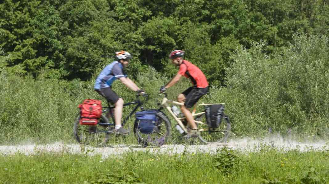 Two top-class full-suspension touring bikes compared
