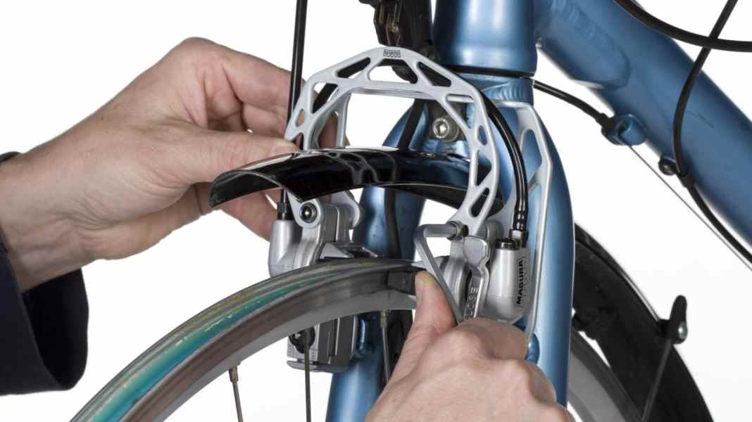 How to retrofit the hydraulic rim brakes