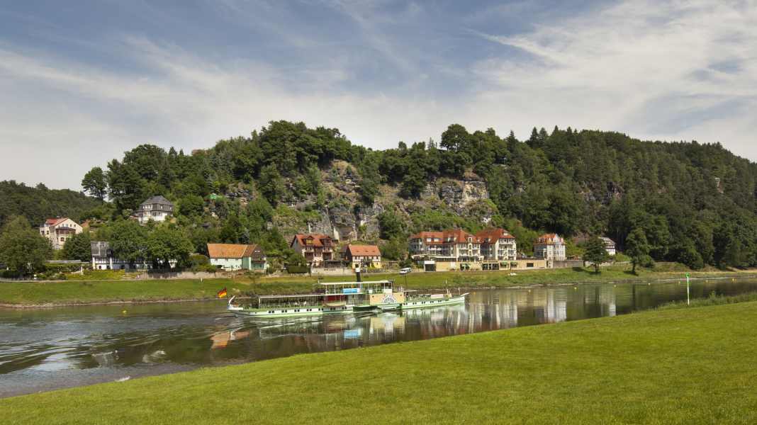 Elberadweg Sachsen
