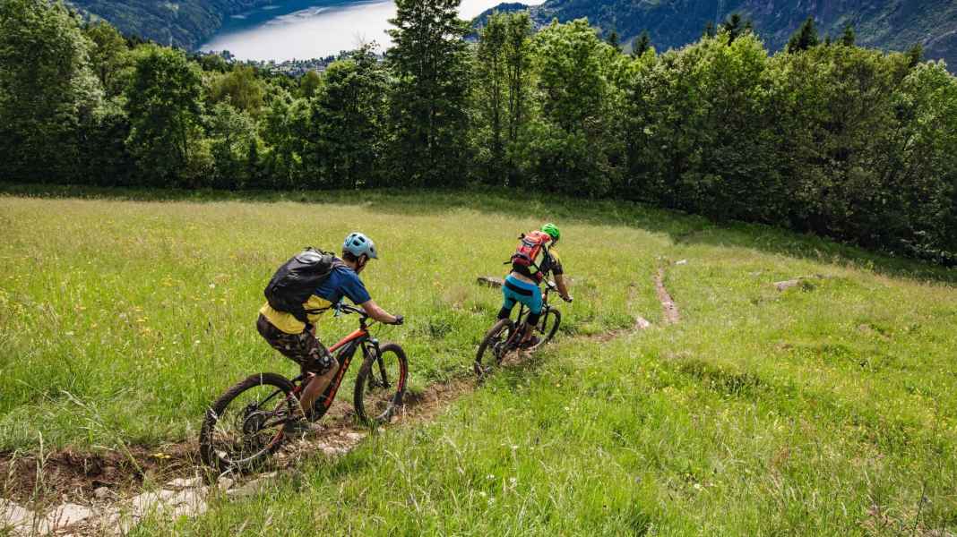 Trail camp for e-mountain bikers