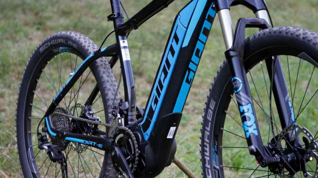 Giant Dirt E+: a visually very successful hardtail