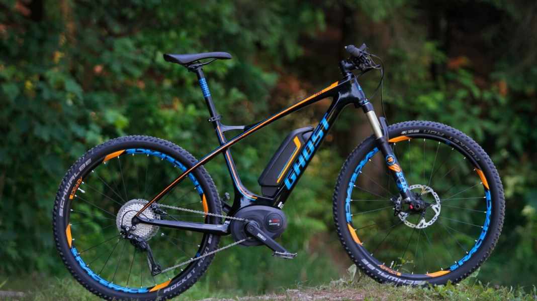 E-MTB from Ghost: Teru LC carbon hardtail