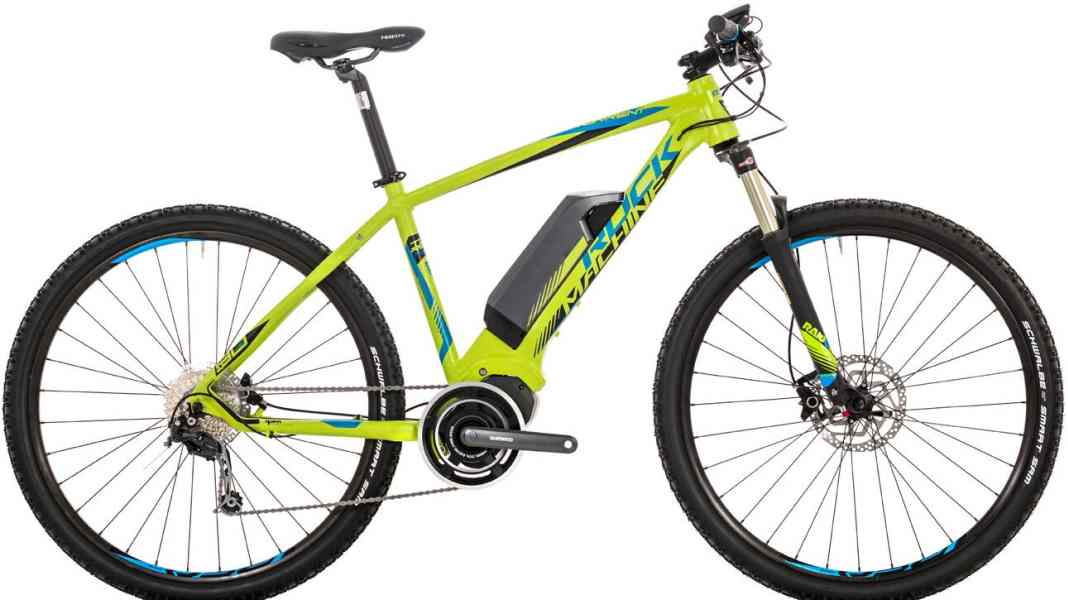 Solid technology paired with Shimano drivetrain