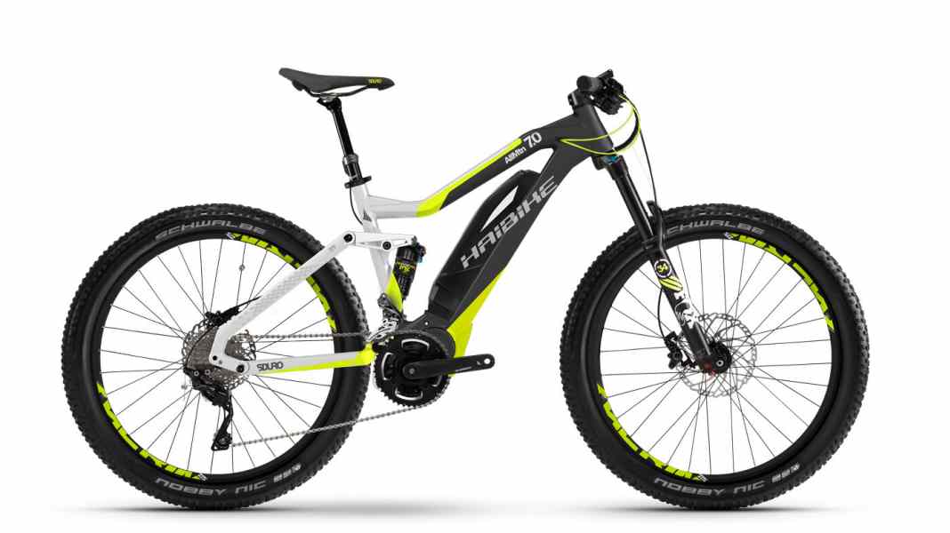 Haibike with new Yamaha motor
