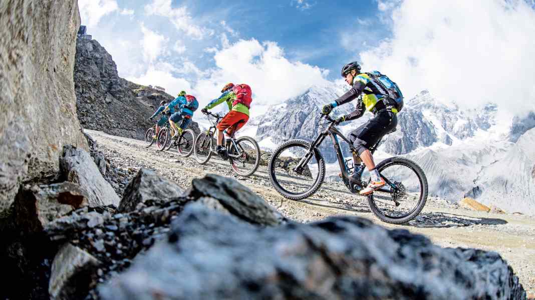 E-MTB Kategorien: Cross Country, All Mountain, Enduro