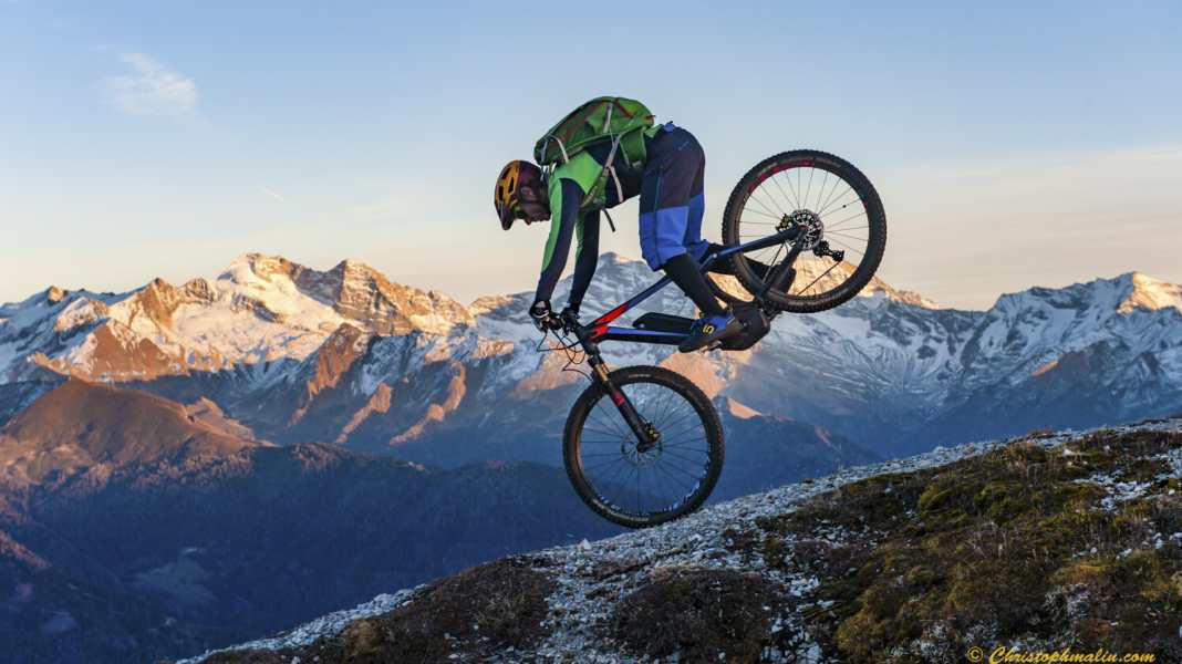 Over high alpine trails on an e-MTB - is that possible?