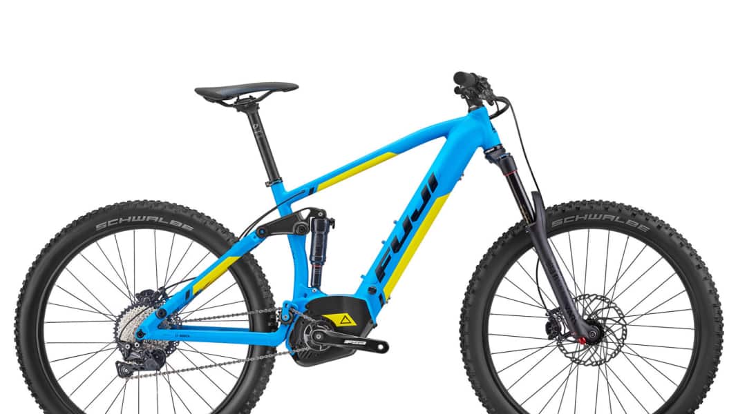Fuji fullys with Bosch Powertube battery