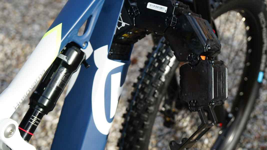 Husqvarna startet mit beweglichem Akku durch