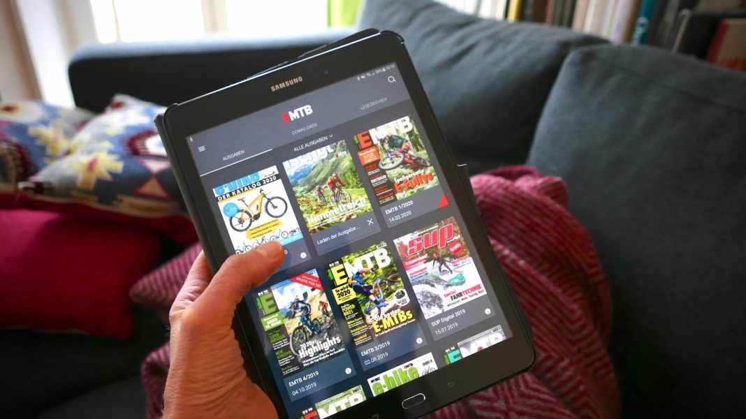 EMTB App – EMTB Magazin immer & überall lesen