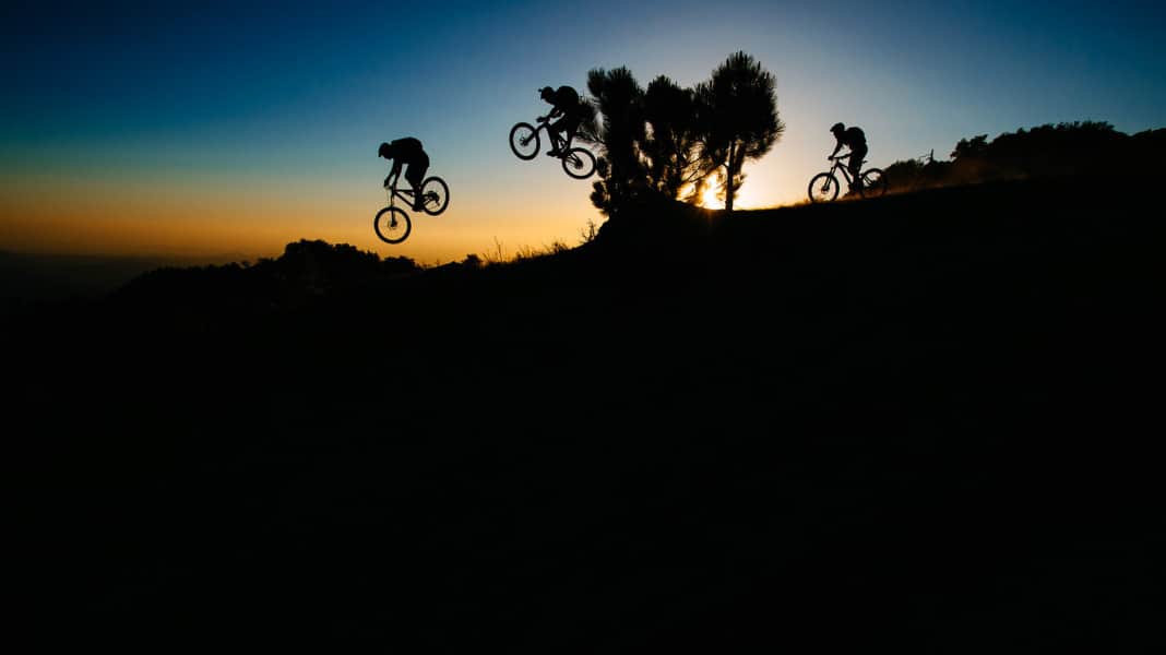 Dream trails in the Sunshine State of California