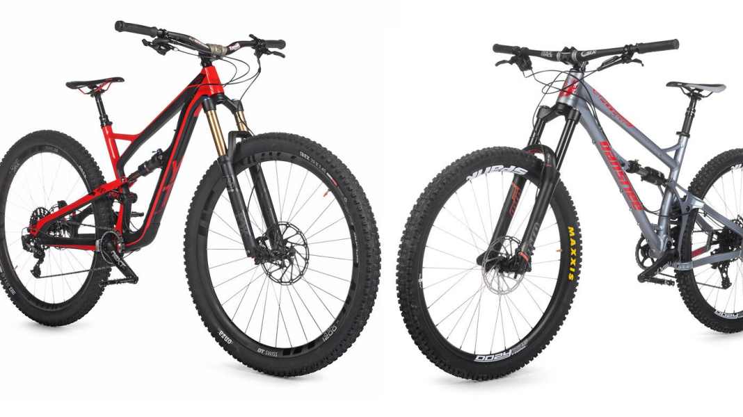 Conflict pair: YT Jeffsy / Banshee Spitfire