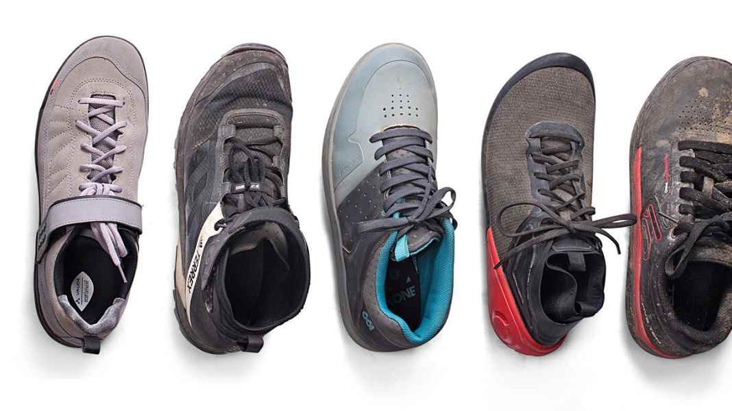 6 flat pedal shoes in comparison