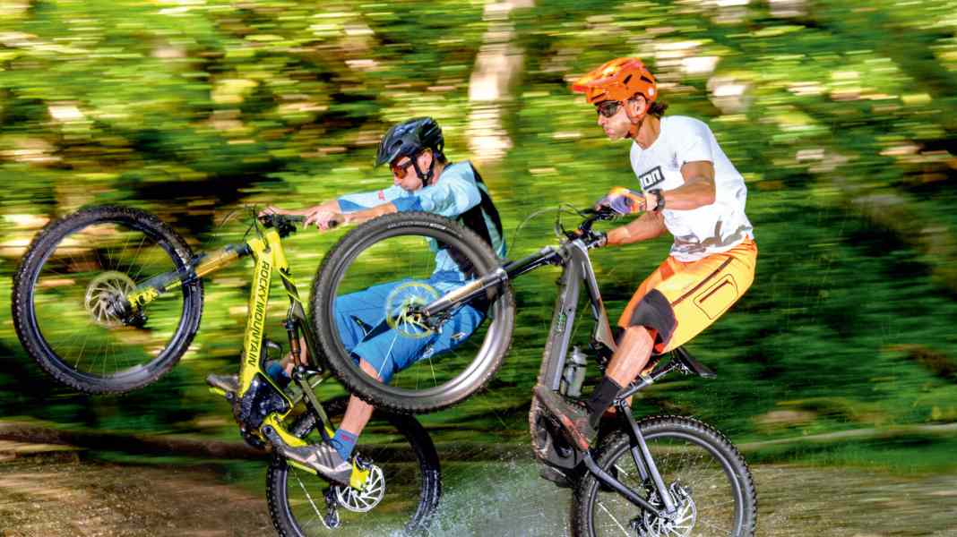 E-Turbos von Specialized und Rocky Mountain