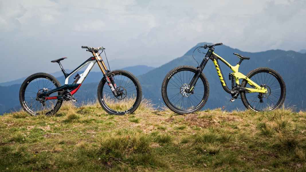 YT Tues CF Pro Race gegen Kona Operator CR
