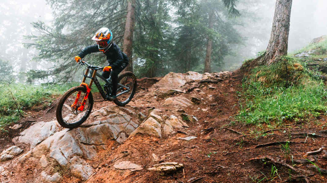 Better biking on wet trails