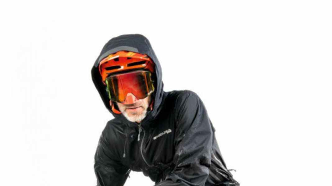 Rain coverall from Endura in a hardcore test