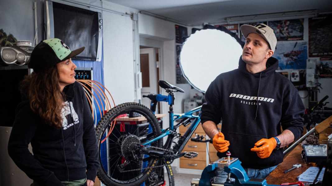 Chassis surgery with Marcus Klausmann