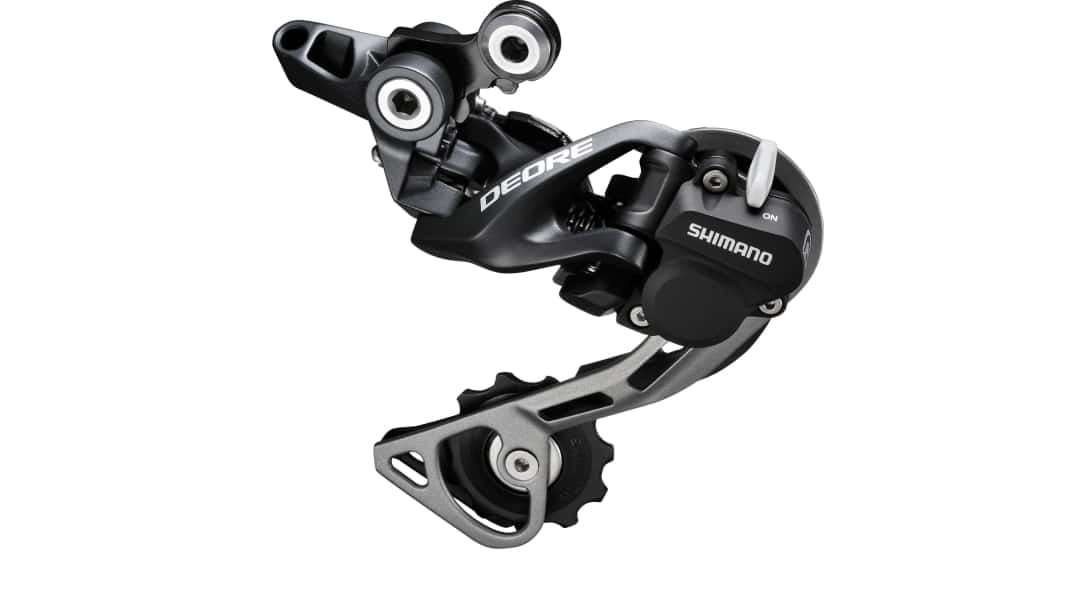 Shimano Deore: Entry-level groupset with Shadow Plus rear derailleur and Ice Tec brakes
