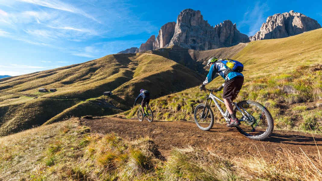 Lagorai Dolomites region: over 1000 km of trails