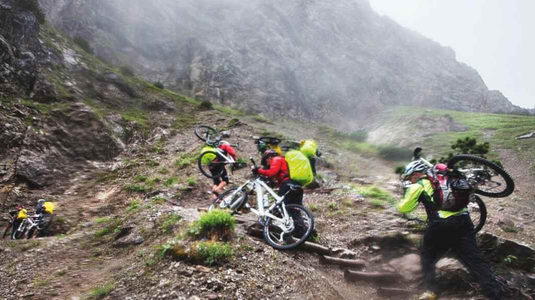 Transalp: The original route from 1990