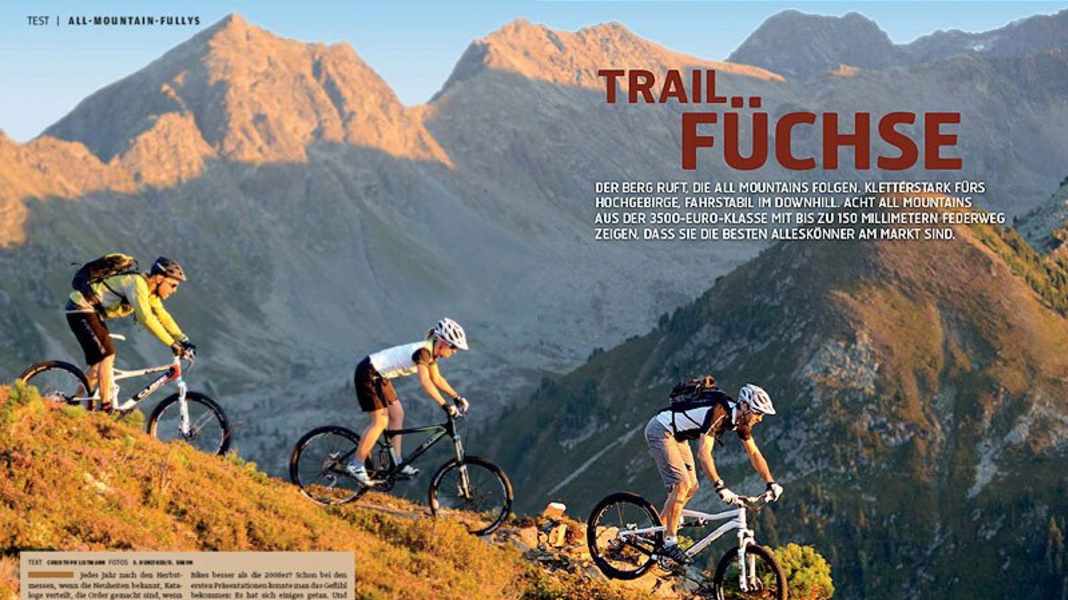 All-mountain fullys for around 3500 euros
