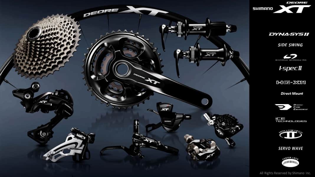 The new Shimano XT: All information on the 11-speed groupset