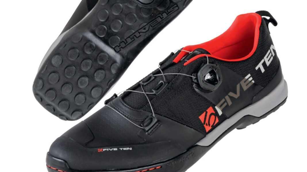 MTB shoes Five Ten Kestrel in comparison