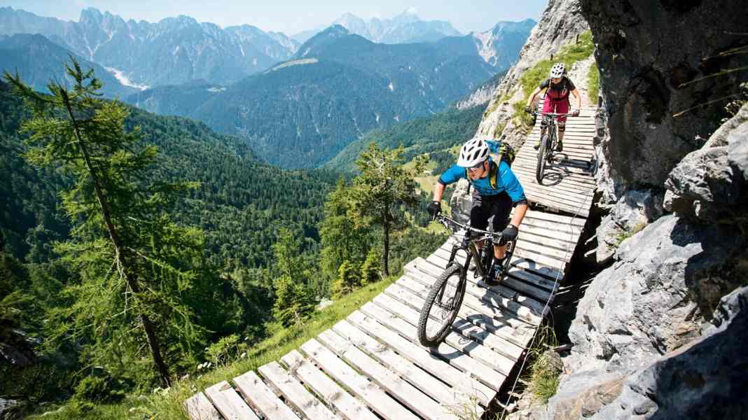 Malurch Supertrail - MTB tour over the Nassfeld Pass