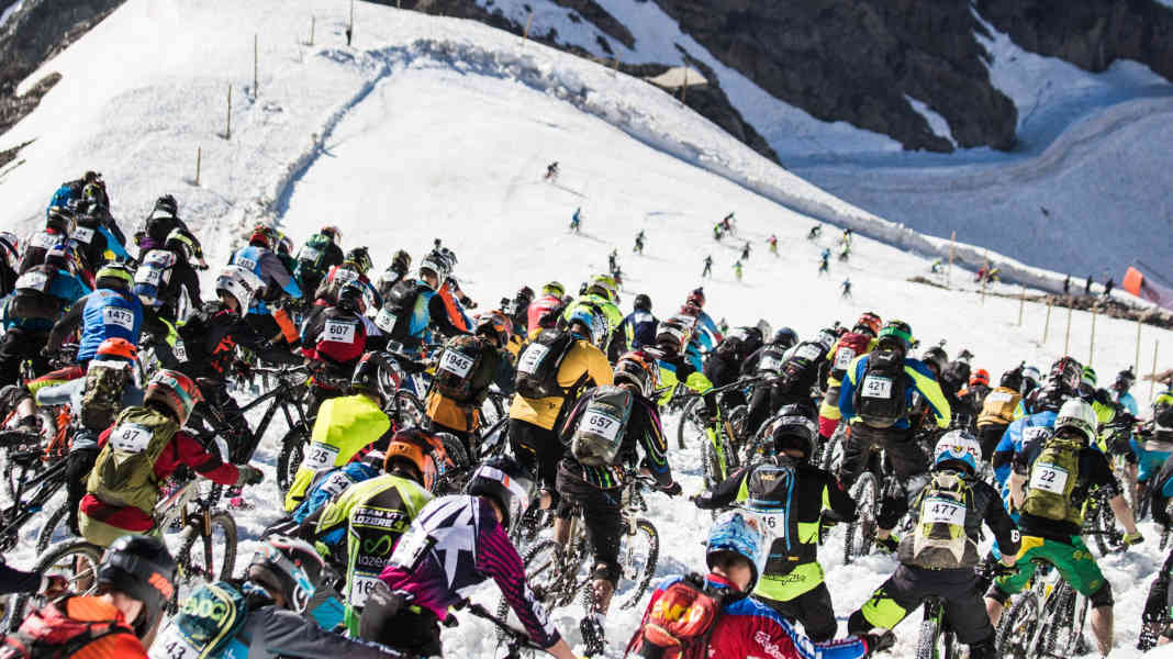 Megavalanche: Legendary 2600-metre downhill marathon