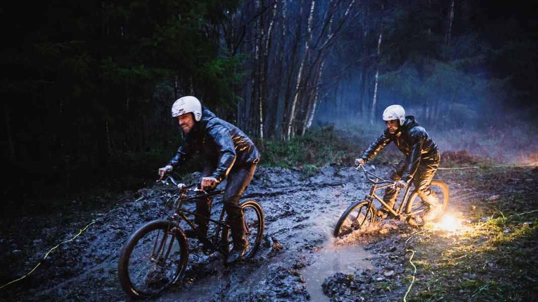 Schlammschlacht Klunker-Bikes Marke Eigenbau
