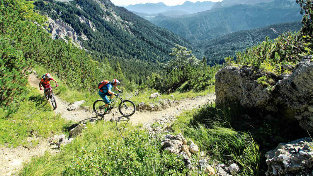 New MTB trail variants in Garmisch-Partenkirchen