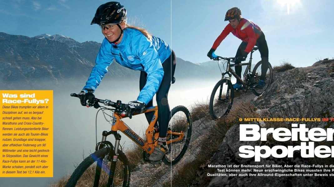 Race-Fullys für den Breitensport