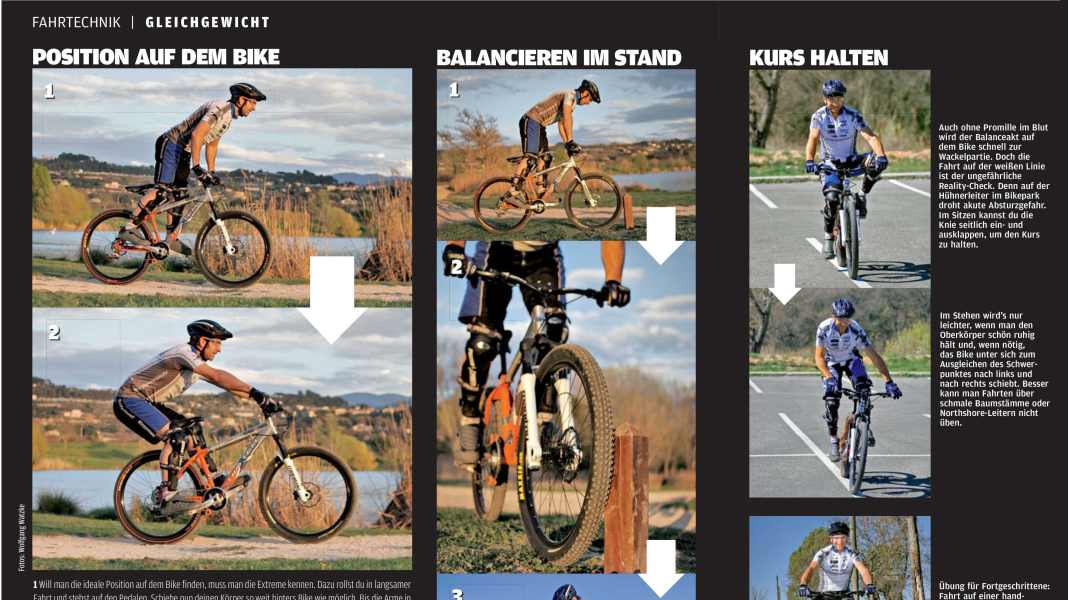 Riding technique: Balance