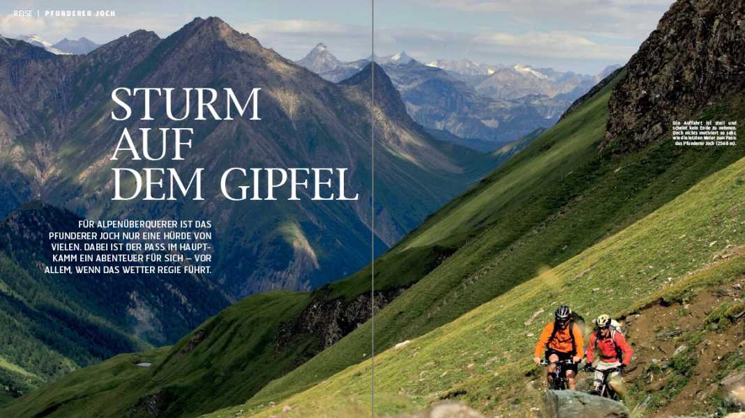 Italien: Pfunderer Joch