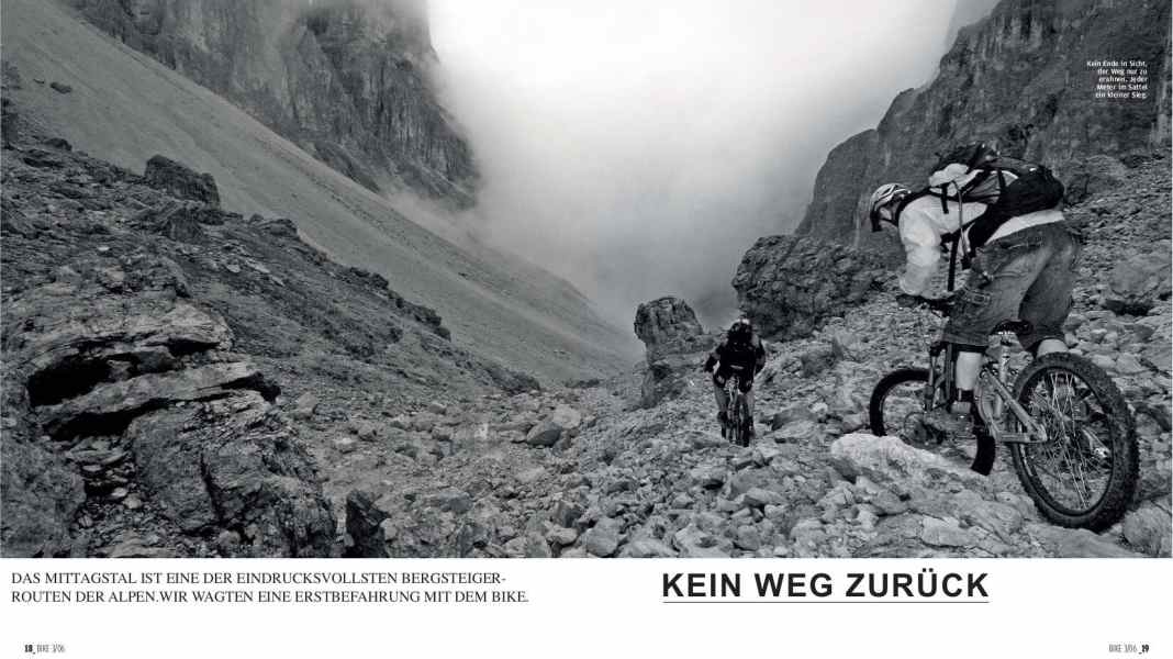 Italy: First ascent of Mittagstal