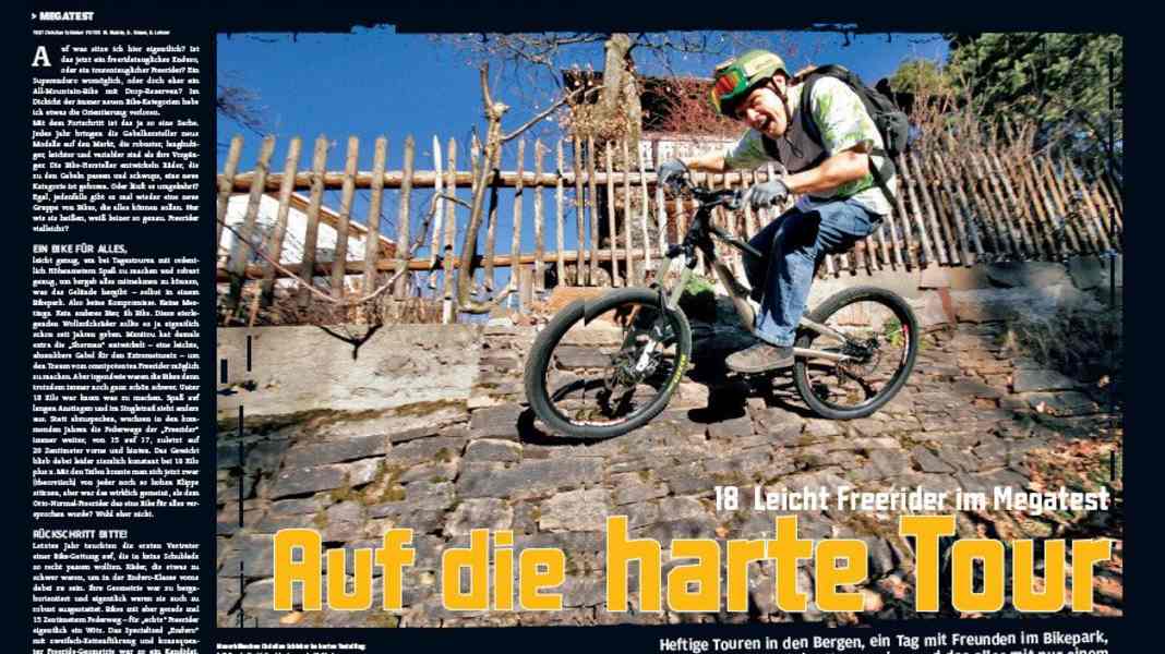 Megatest Leichte Freerider