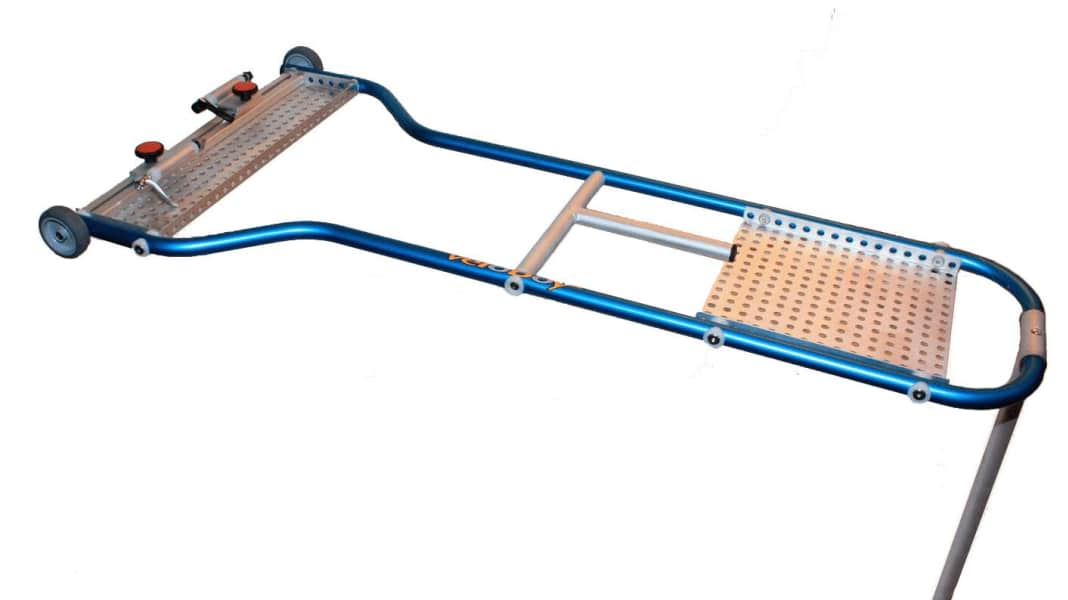 Veloboy T1 - assembly station and bike rack in one