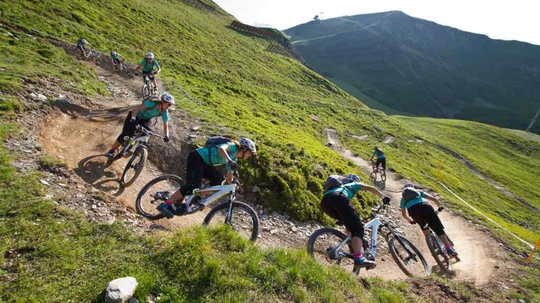 Riding bends with Steffi Marth
