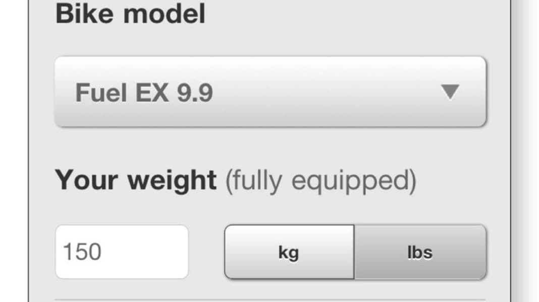 Set up Trek suspension correctly