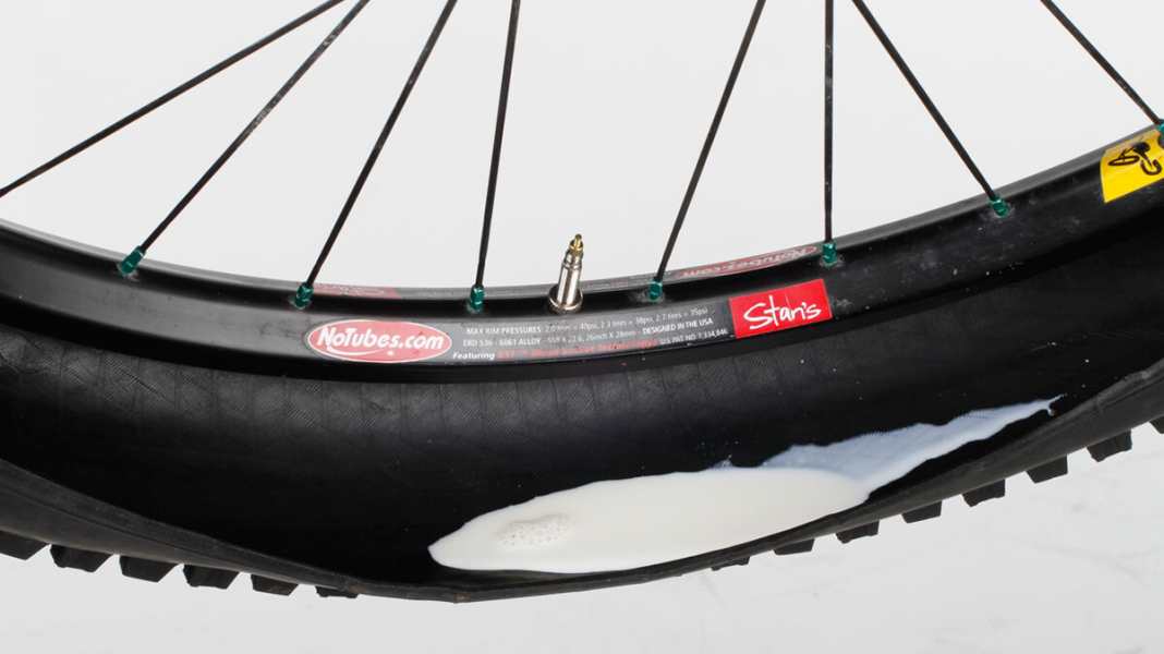Latex milk seals Conti tyres