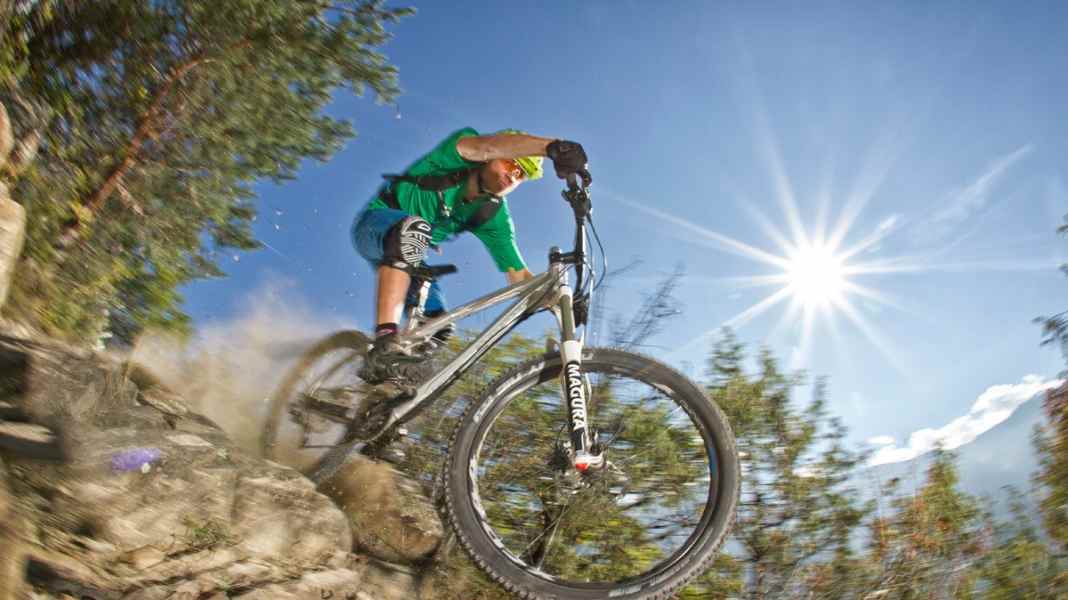 29er race and 26er all-mountain forks in the test