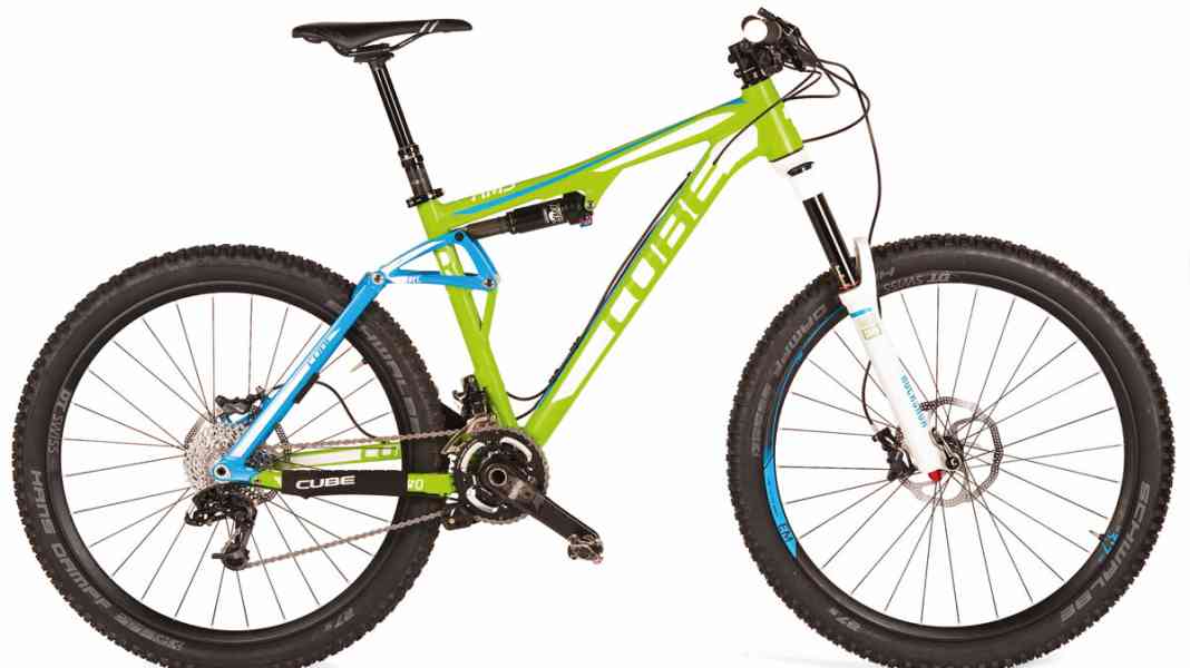 Cube AMS 150 HPA Race 27.5 on test