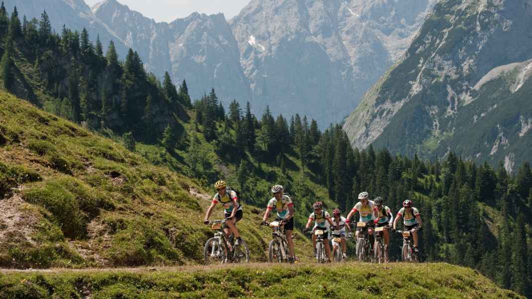 Transalp-Routen 2014