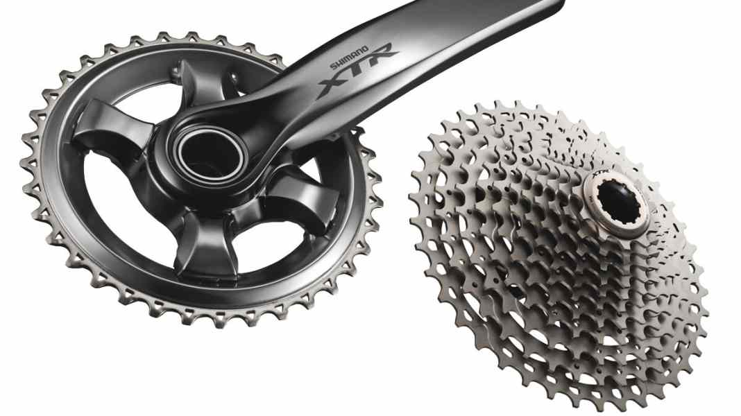 Shimano XTR: Capacity rear derailleur/cassettes